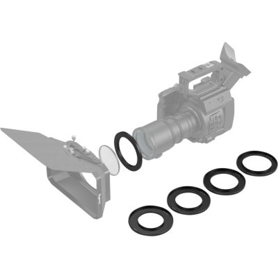 SmallRig 3410 Screw-In Reduction Ring Set for Matte Box 2660(67,72,77,82,86-114)