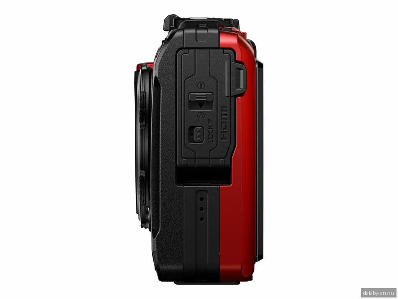 OM SYSTEM Tough TG-7 -kompaktkamera, röd