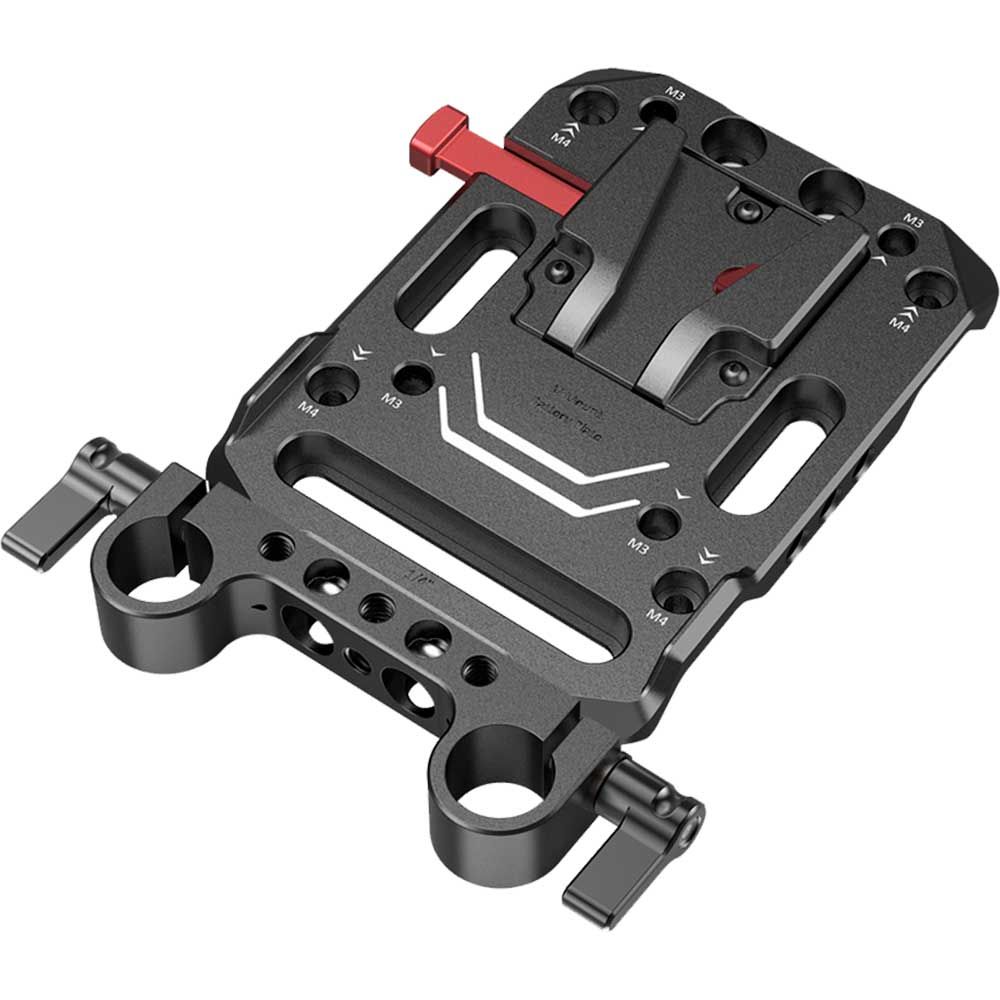 SmallRig 3016 V-Mount Battery Plate with Rod Clamp