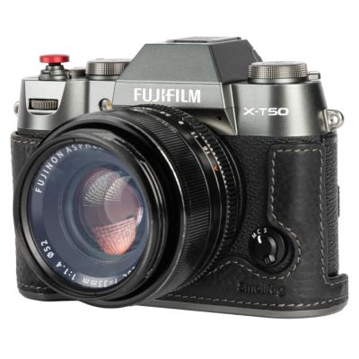 SmallRig 4709 Leather Half Case Kit, svart (Fujifilm X-T50)