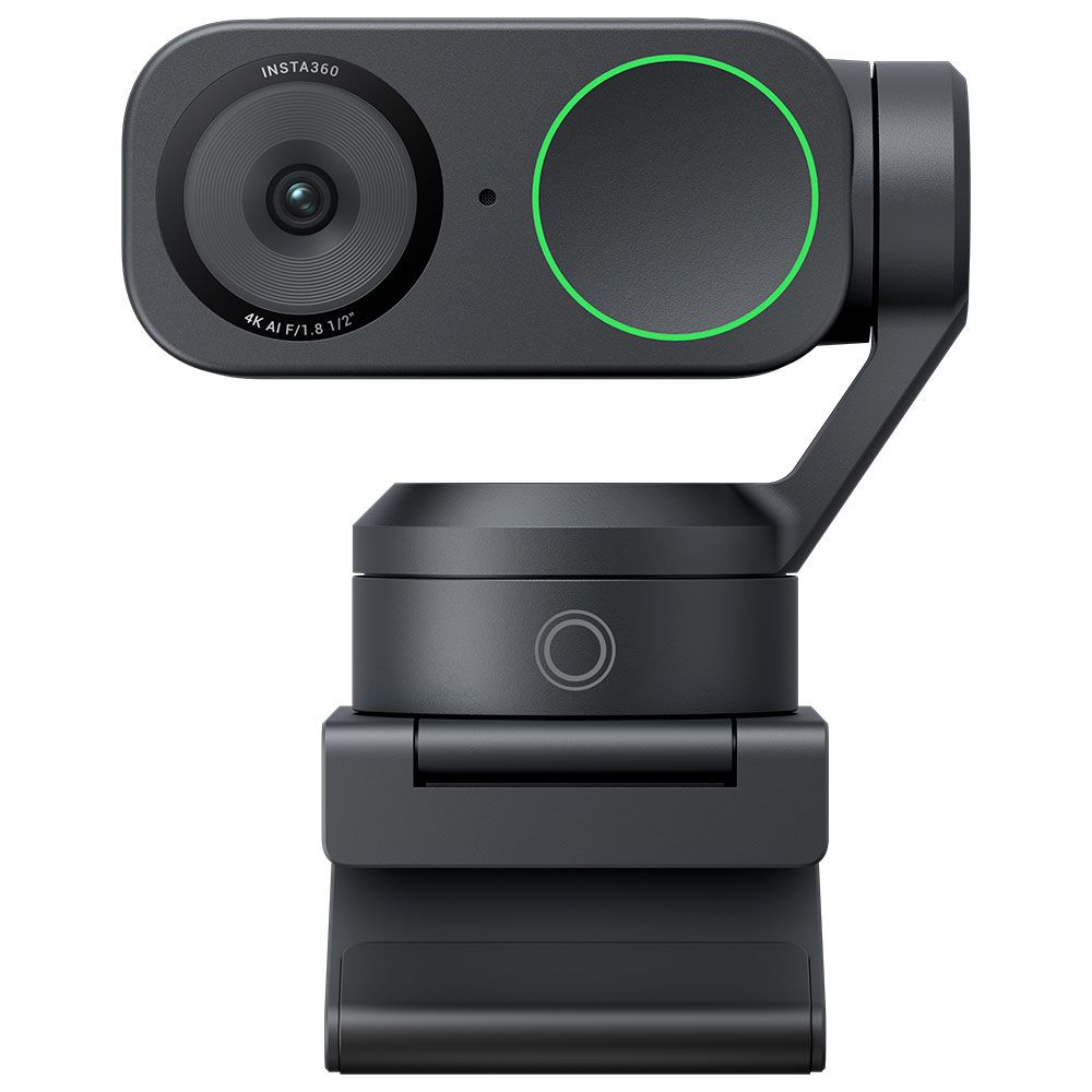 Insta360 Link 2 AI Powered 4K Web-kamera, svart