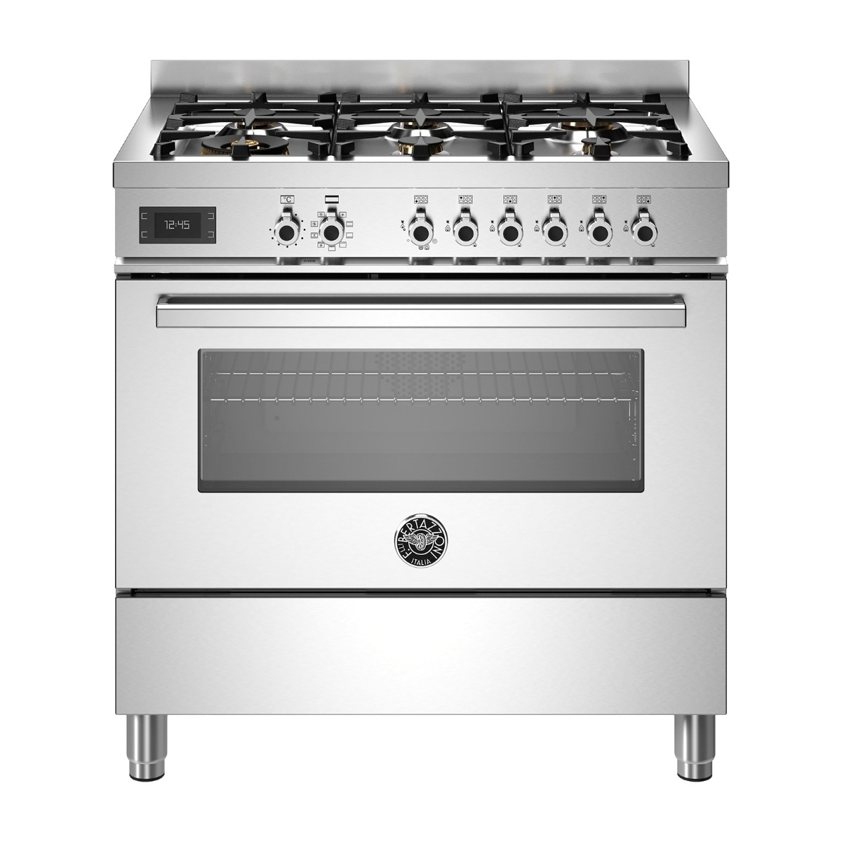 Bertazzoni Professional Series PRO96L1EXT gasspis, rostfritt stål