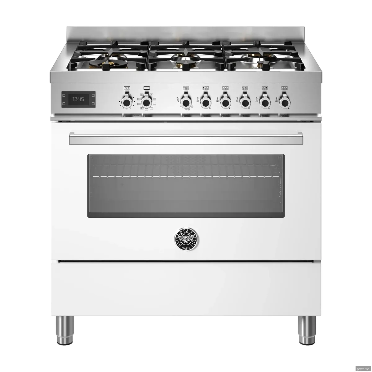 Bertazzoni Professional Series PRO96L1EBIT gasspis, vit