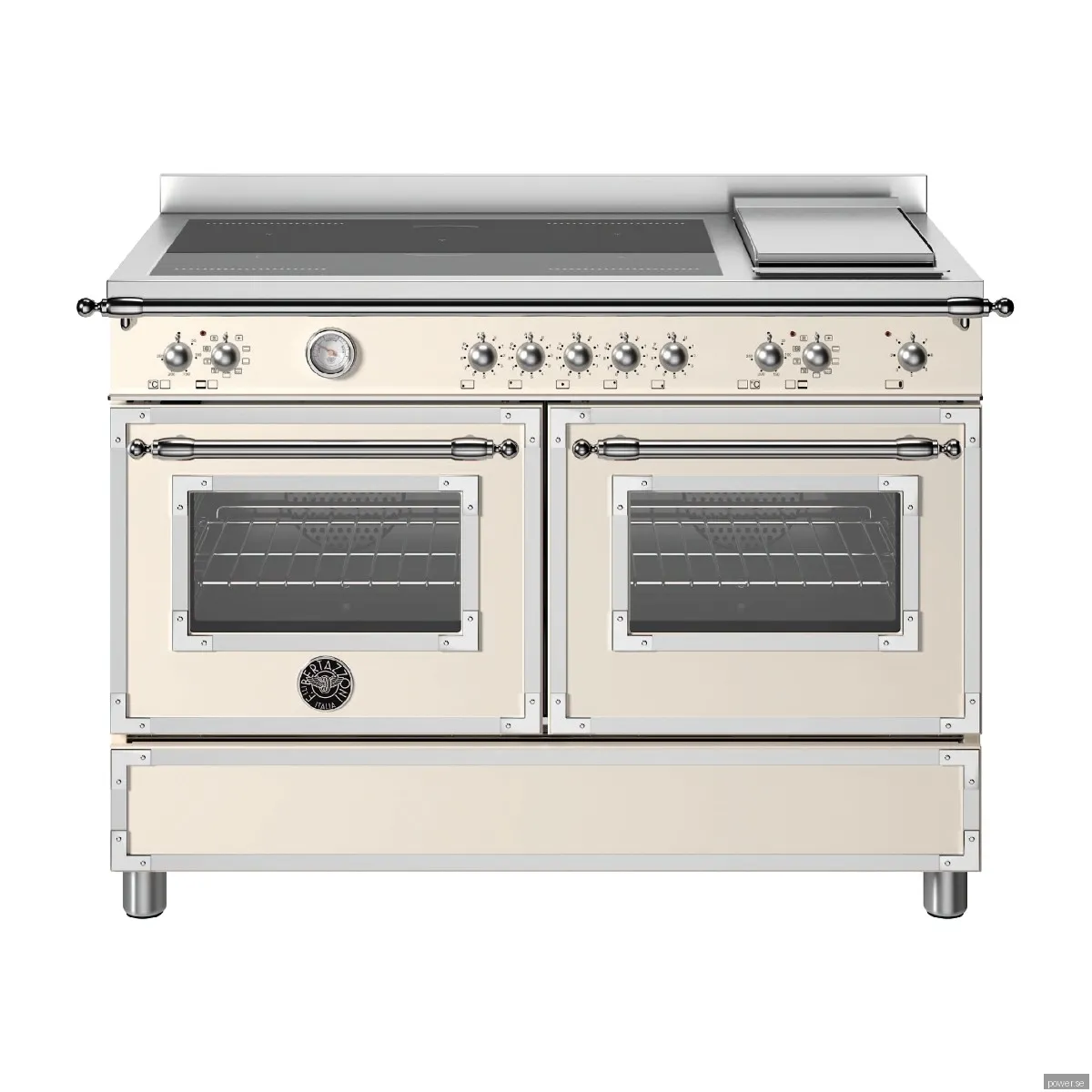 Bertazzoni Heritage Series HER125I2EAVT induktionsspis, gräddvit