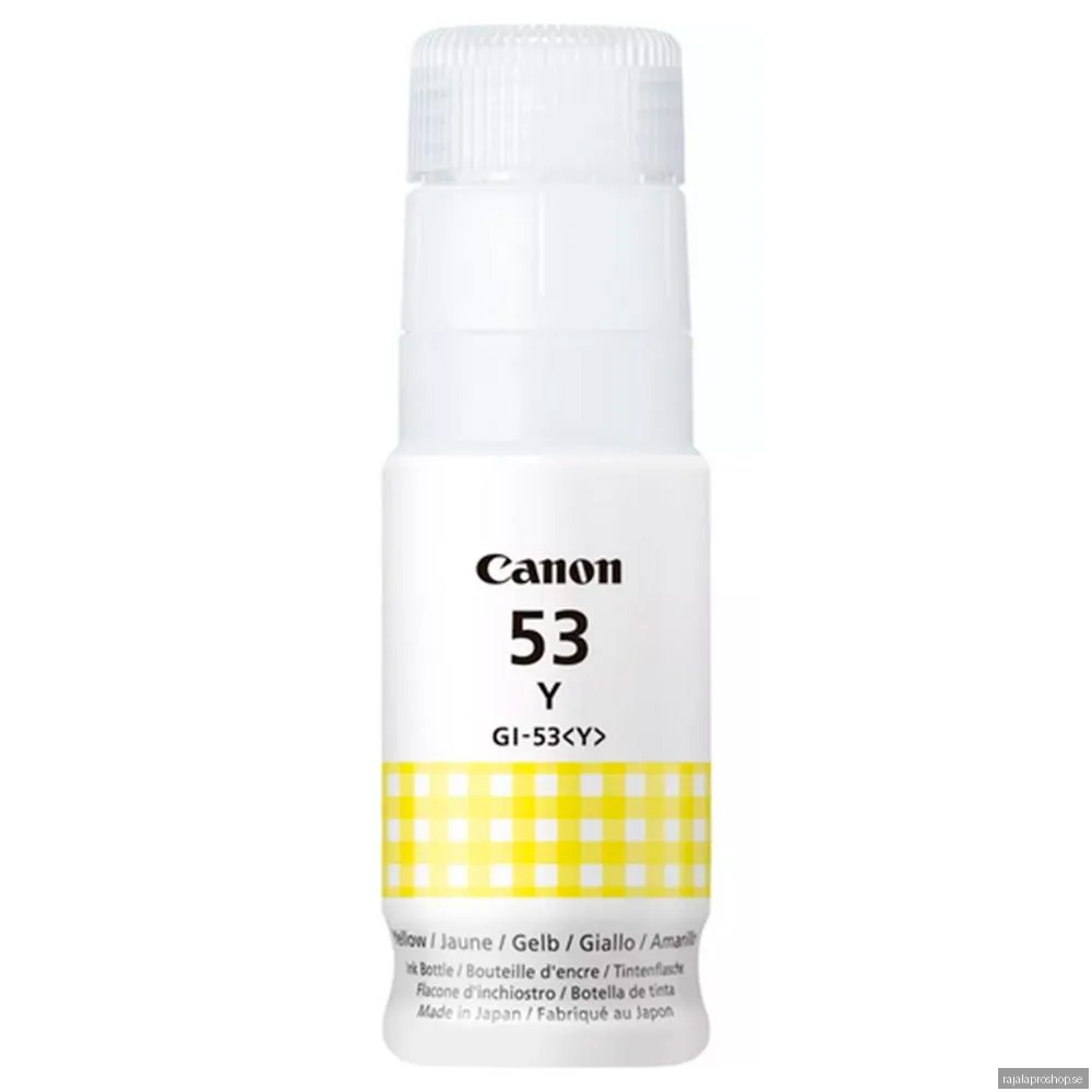 Canon GI-53 Y, Gul, 60 ml