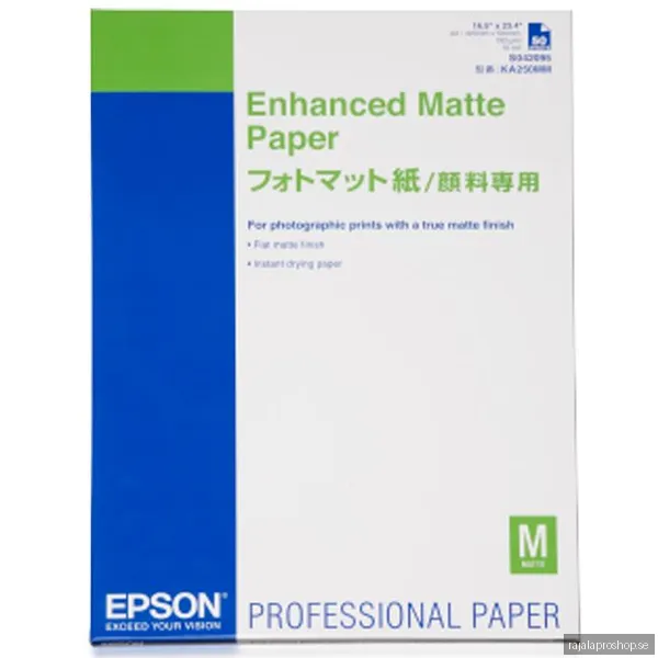 Epson Enhanced Matte Papper A4 / 250 sheets