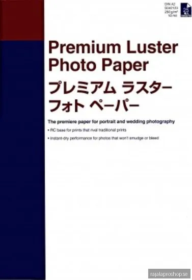Epson Premium Luster Photo Paper