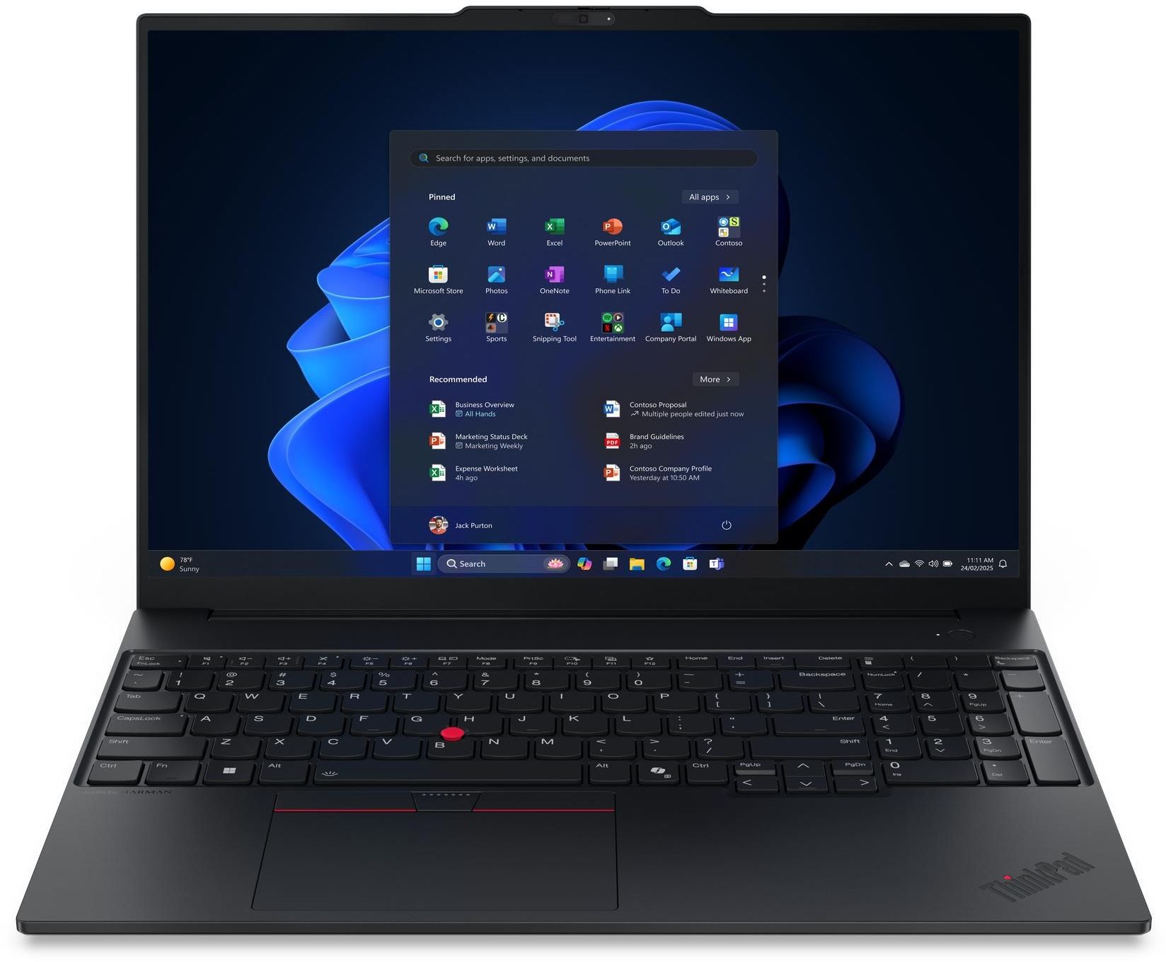 Lenovo ThinkPad E16 G3 16" - Ryzen 7 250 - 16GB 512GB SSD