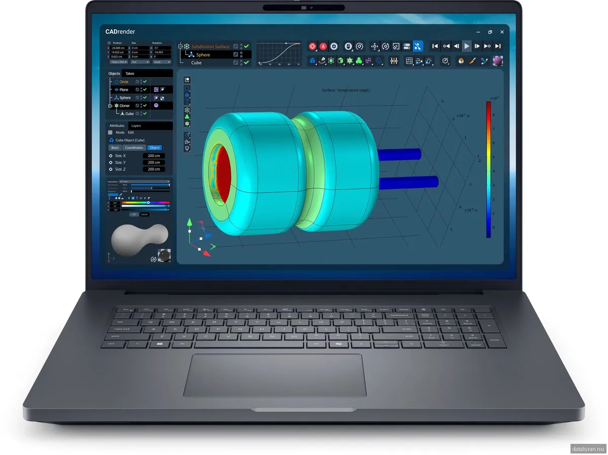 Dell Pro Max Plus 18 - 18" - Core Ultra 9 285HX - 64GB 1TB SSD RTX PRO 3000