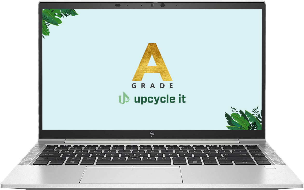 HP EliteBook 840 G7, 14" Full HD IPS matt, Intel Core i5-10210U, 8 GB, 256 GB SSD, WiFi 6, bakbelyst tangentbord, Win11 Pro, Refurbished Grade B, 2 års garanti