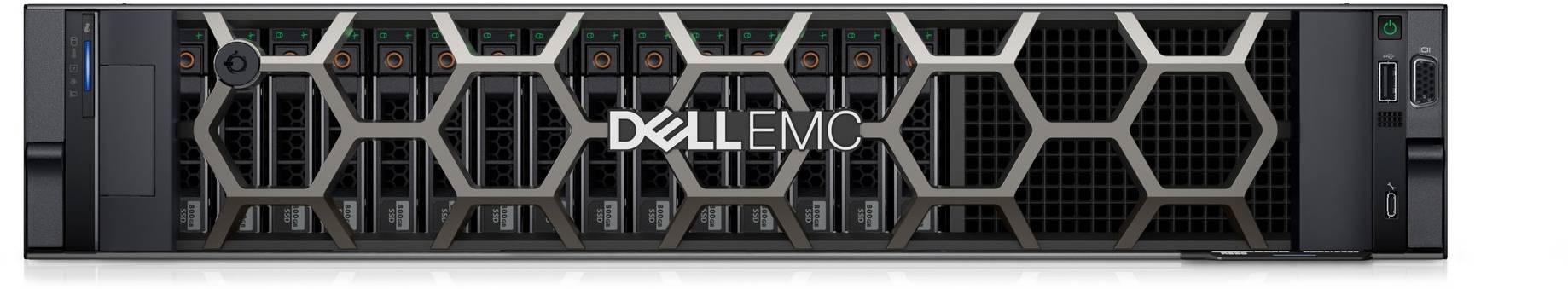 Dell PowerEdge R550, Intel Xeon Silver 4314 16-Core, 32 GB RAM, 480 GB SSD, 8x3.5" Hot-Swap, rackmonterad 2U, 2x1100W, 3 års på-platsen-garanti NBD