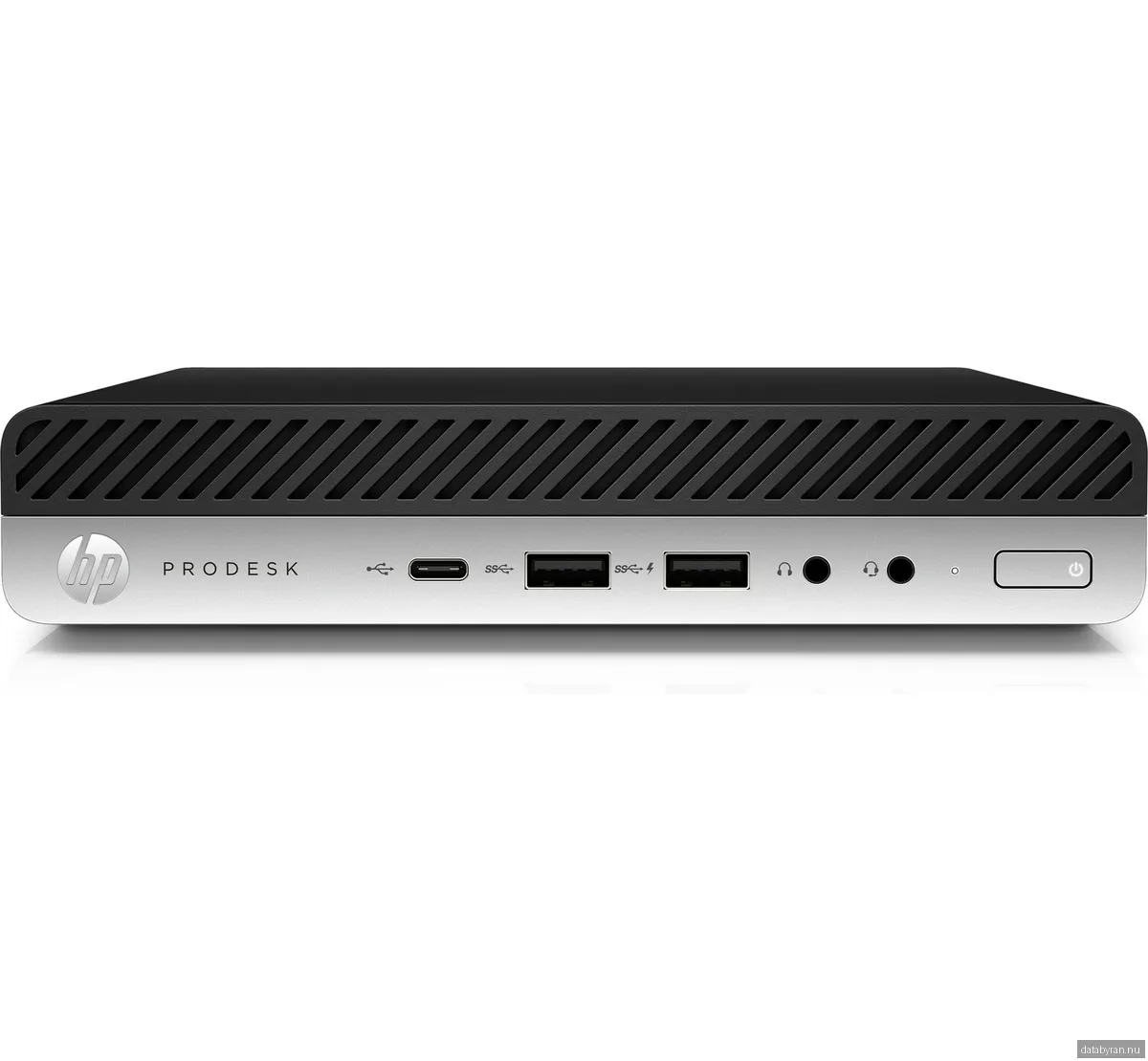 HP ProDesk 600 G4 Mini, Intel Core i3-8100T, 8 GB, 256 GB SSD, Win11 Pro, Refurbished Grade A, 2 års garanti