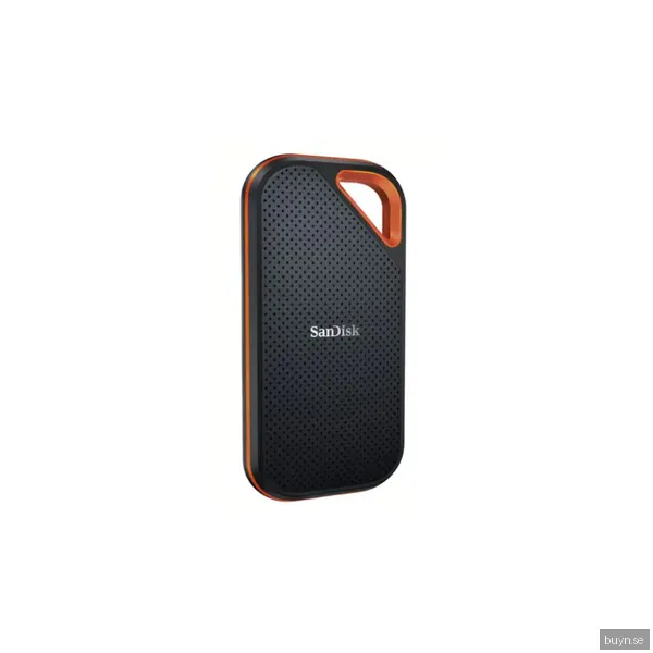SANDISK Extreme PRO Portable V2 SSD - 4TB - Svart - Extern SSD - USB 3.2 Gen 2x2