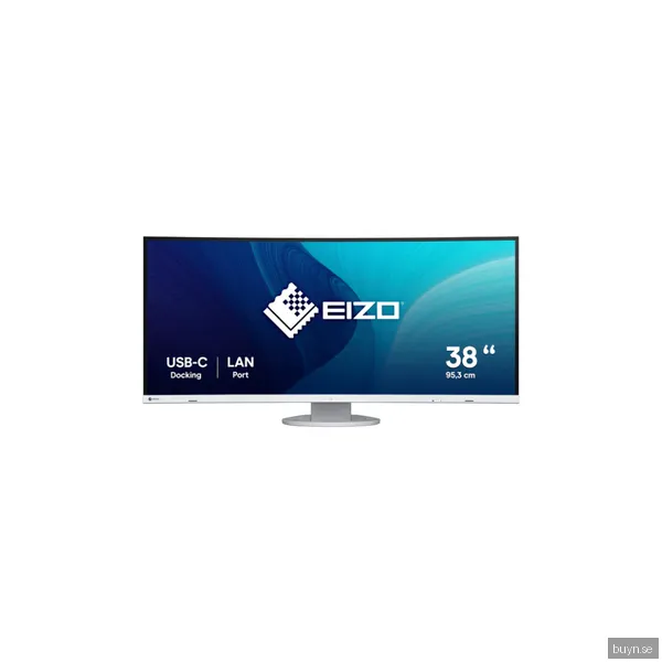 Eizo FlexScan EV3895-WT 38" - Ultrawide - Böjd - USB-C - 3840x1600 - IPS - 60Hz