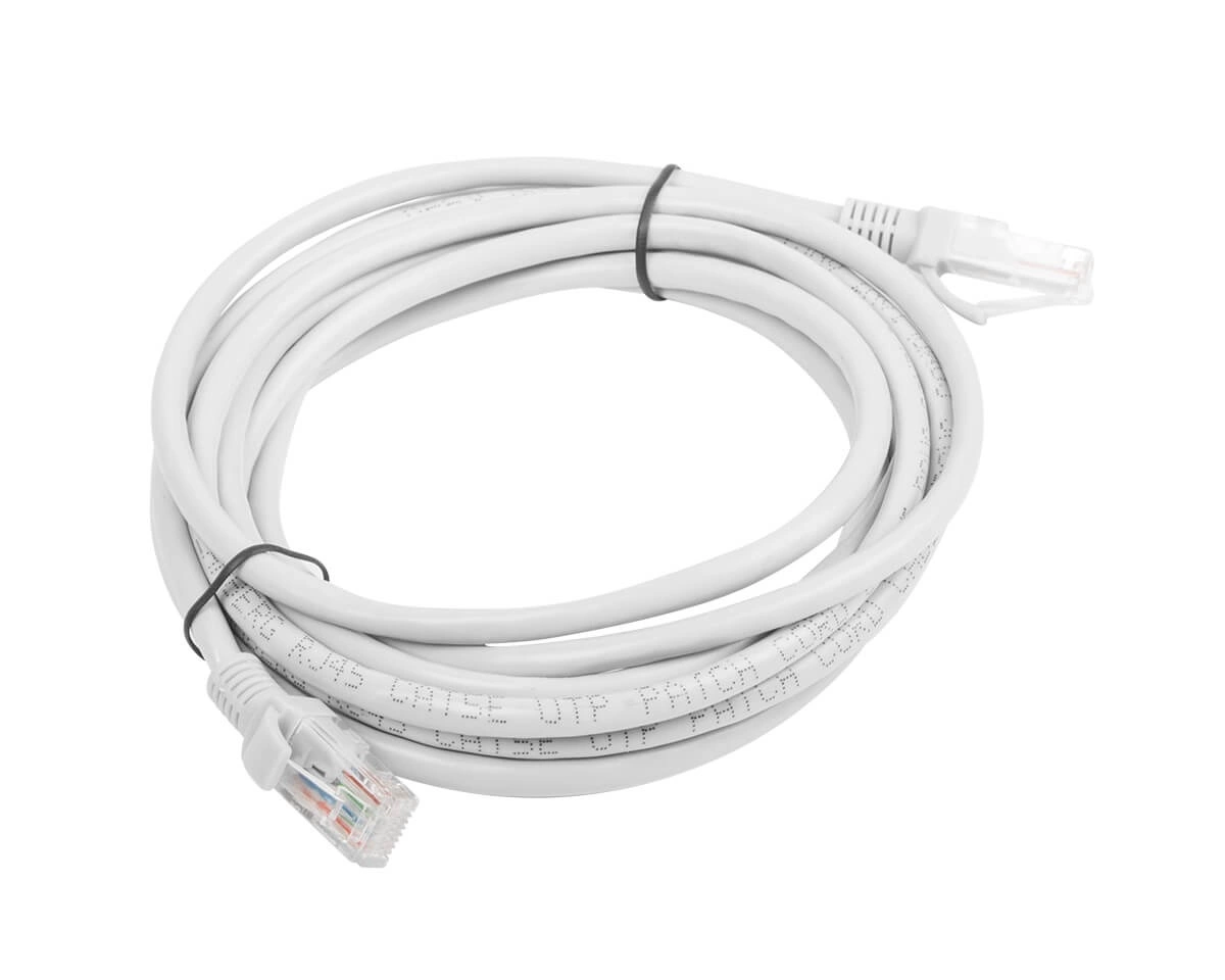 Lanberg patch cable - 3 m - grey RAL 7035 - Grå - 3m