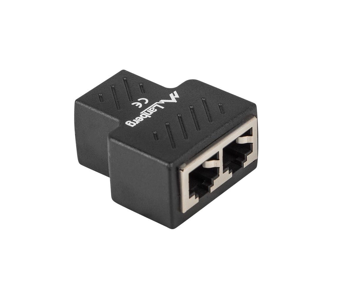 Lanberg network splitter - Svart