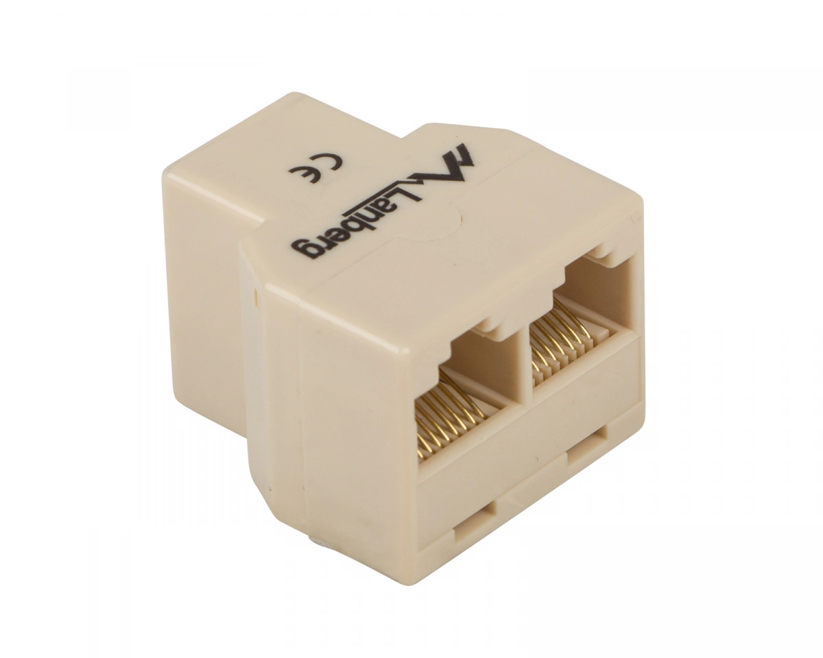 Lanberg network splitter - brown - Brun