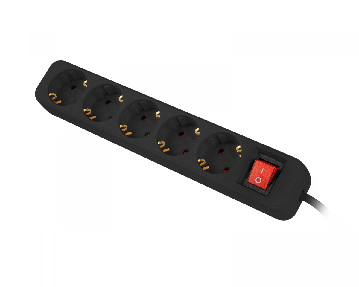 Lanberg - power strip - with circuit breaker - 2500 Watt