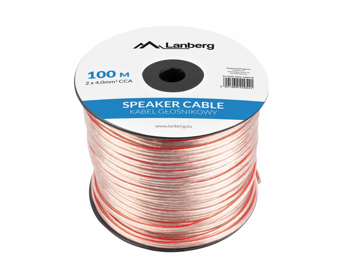 Lanberg bulk audio cable - 100 m