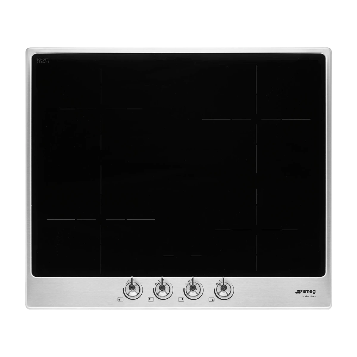 Smeg Serie Classic Induktionshäll SI364FXM (60cm)