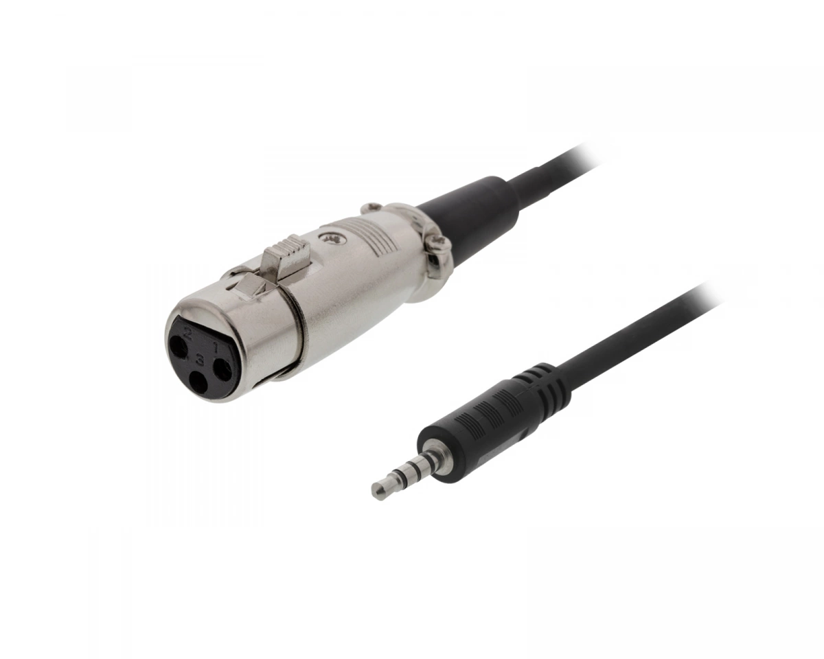 Deltaco XLR-2000 - audio cable - 1.5 m