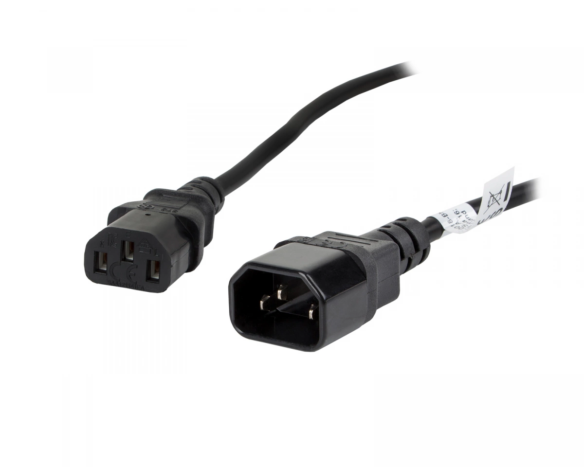 Lanberg - power cable - power IEC 60320 C13 to IEC 60320 C14 - 5 m