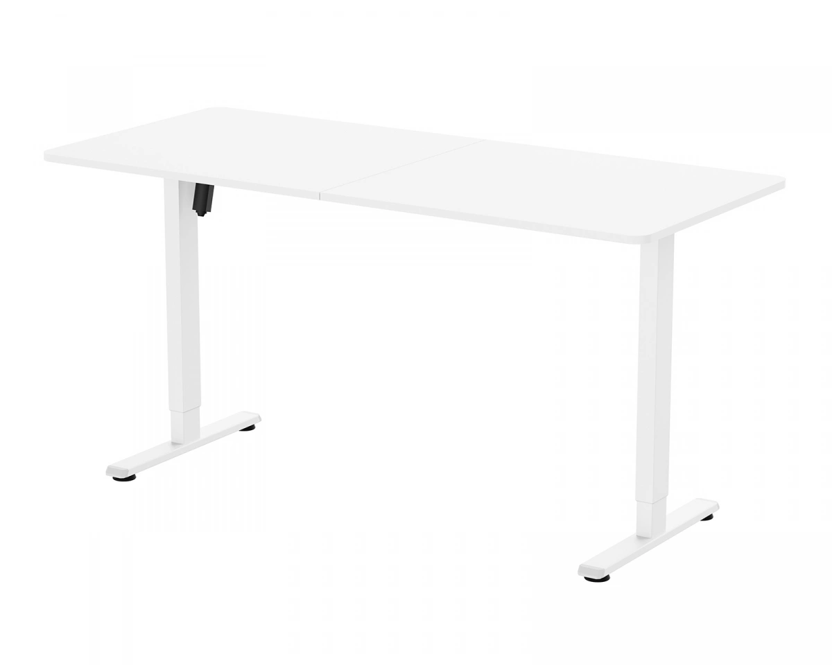 MaxMount Höj och sänkbart Skrivbord 160 x 70 cm - Vit