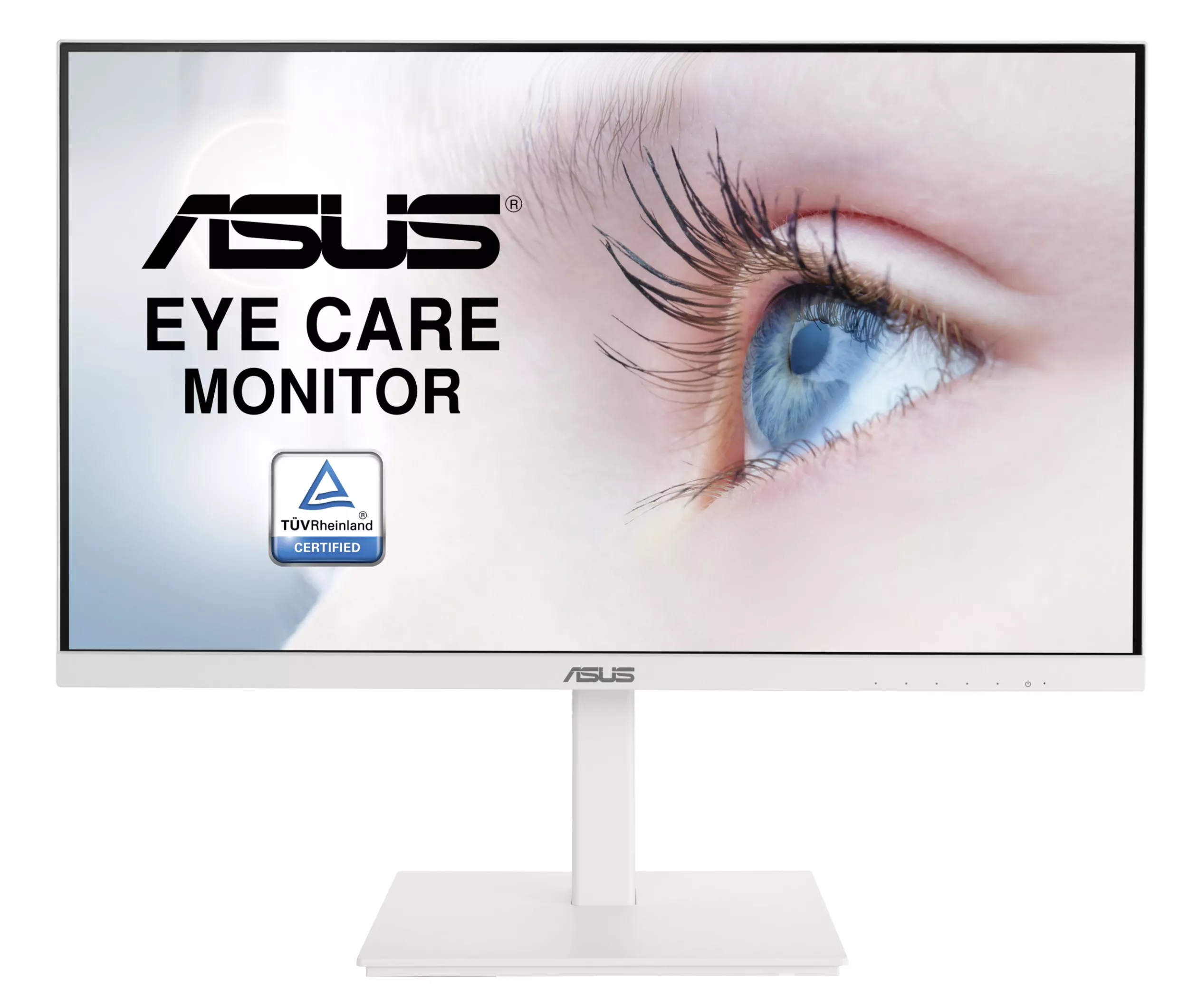 27" Asus VA27DQSB-W, IPS 1920x1080, 5 ms, 75Hz, högtalare, höjdjusterbar, pivot, VGA/HDMI/DP, USB 2.0-hubb - Vit