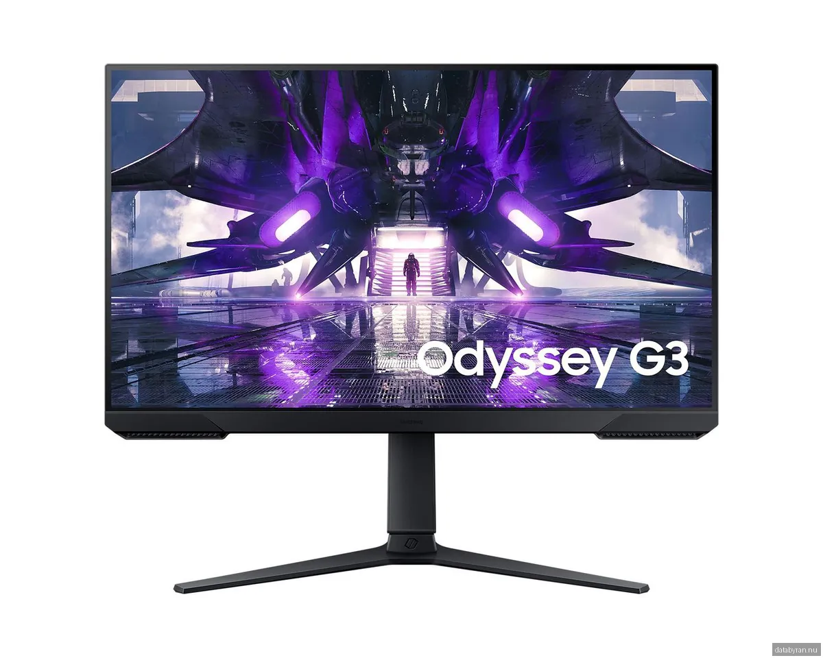 27" Samsung Odyssey G3 LS27AG304NRXEN, VA 1920x1080, 1 ms, 144Hz FreeSync Premium, höjdjusterbar, pivot, HDMI/DP