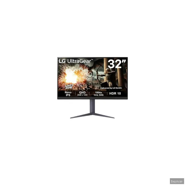 LG UltraGear 32GS75Q-B 32" - 2560x1440 IPS 180Hz