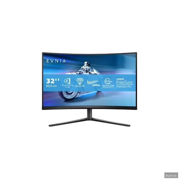 Philips 32M2C5500W/00 32" - böjd - 2560x1440 - VA - 240Hz