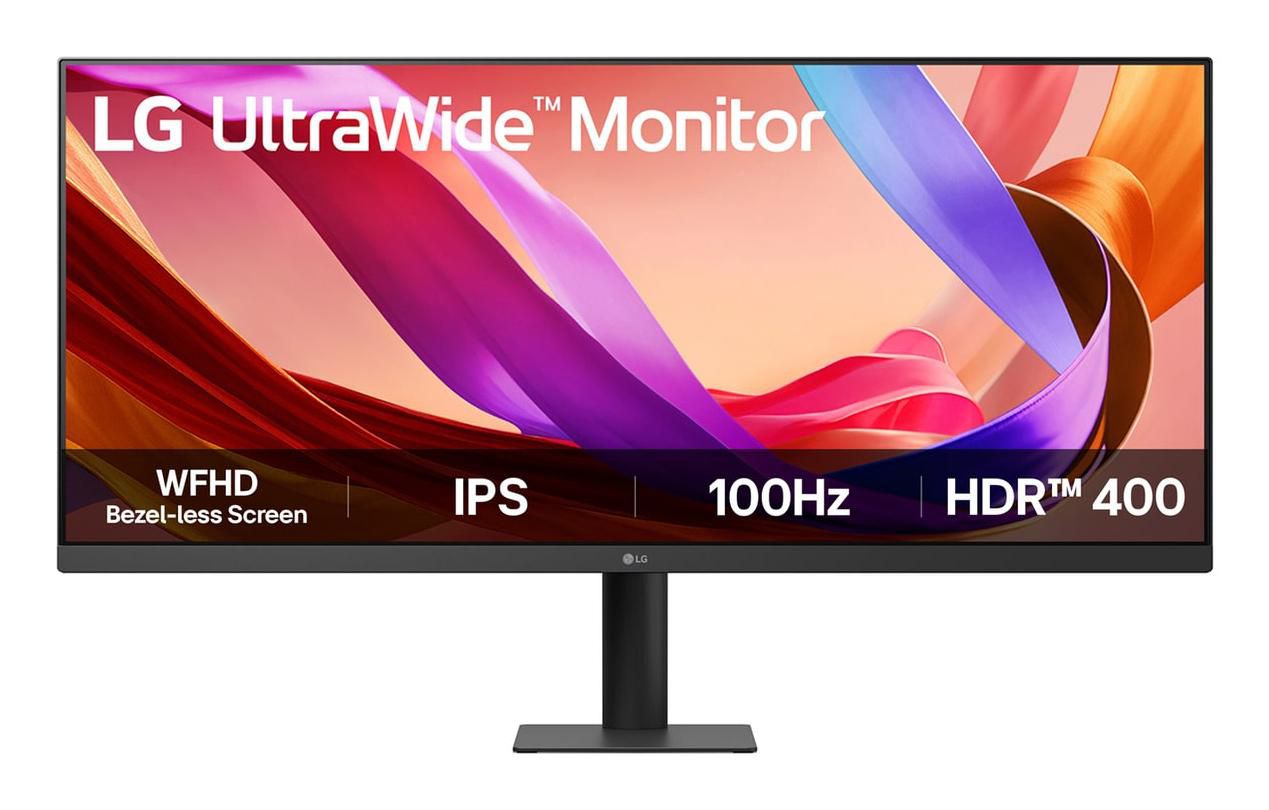 34" LG 34U511A-B, IPS 2560x1080, 1 ms, 100Hz, HDMI/DP, USB-hubb