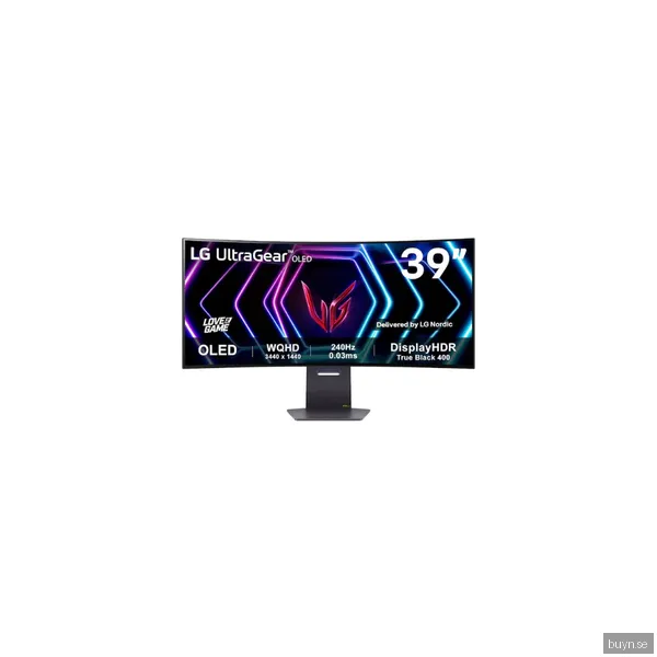 39" LG UltraGear 39GS95QE-B - 3440x1440 (UWQHD) - 240Hz - OLED