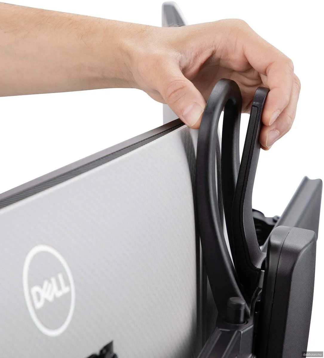 Bordsstativ StarTech.com Crossbar Dual Monitor Desk Stand för 2 skärmar 17-27" - Svart