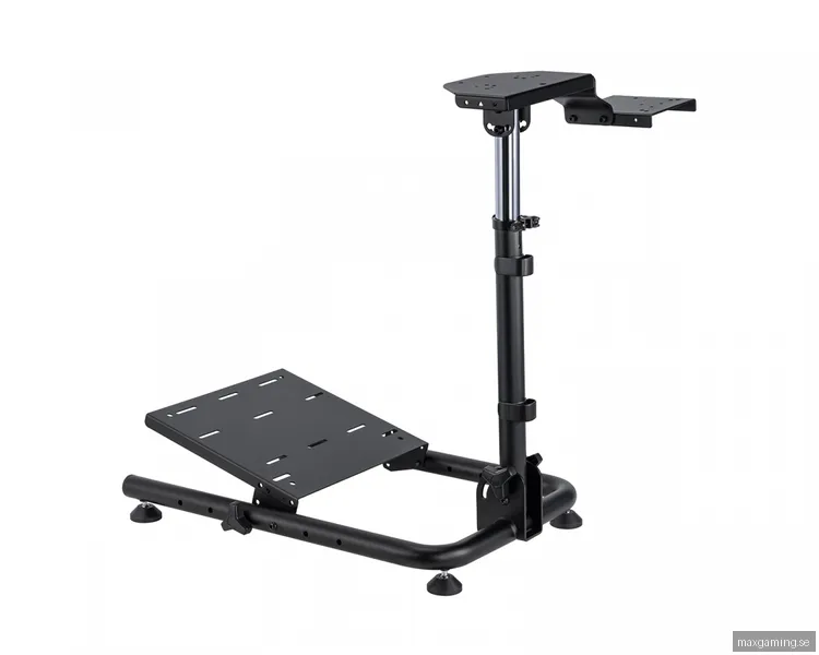 MaxMount Racing Simulator Wheel Stand med Gear Shifter - LRS11 - Vit