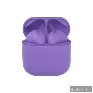 Happy Plugs JOY - True wireless-hörlurar med mikrofon inuti örat - Bluetooth - lila