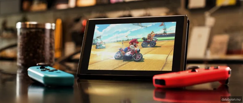 Nintendo Switch With Joy-Con - Neon Blue and Neon Red