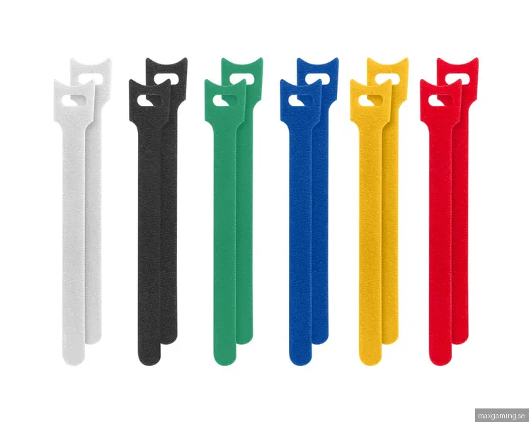 Lanberg Velcro Kabelband med kardborre (12 st)