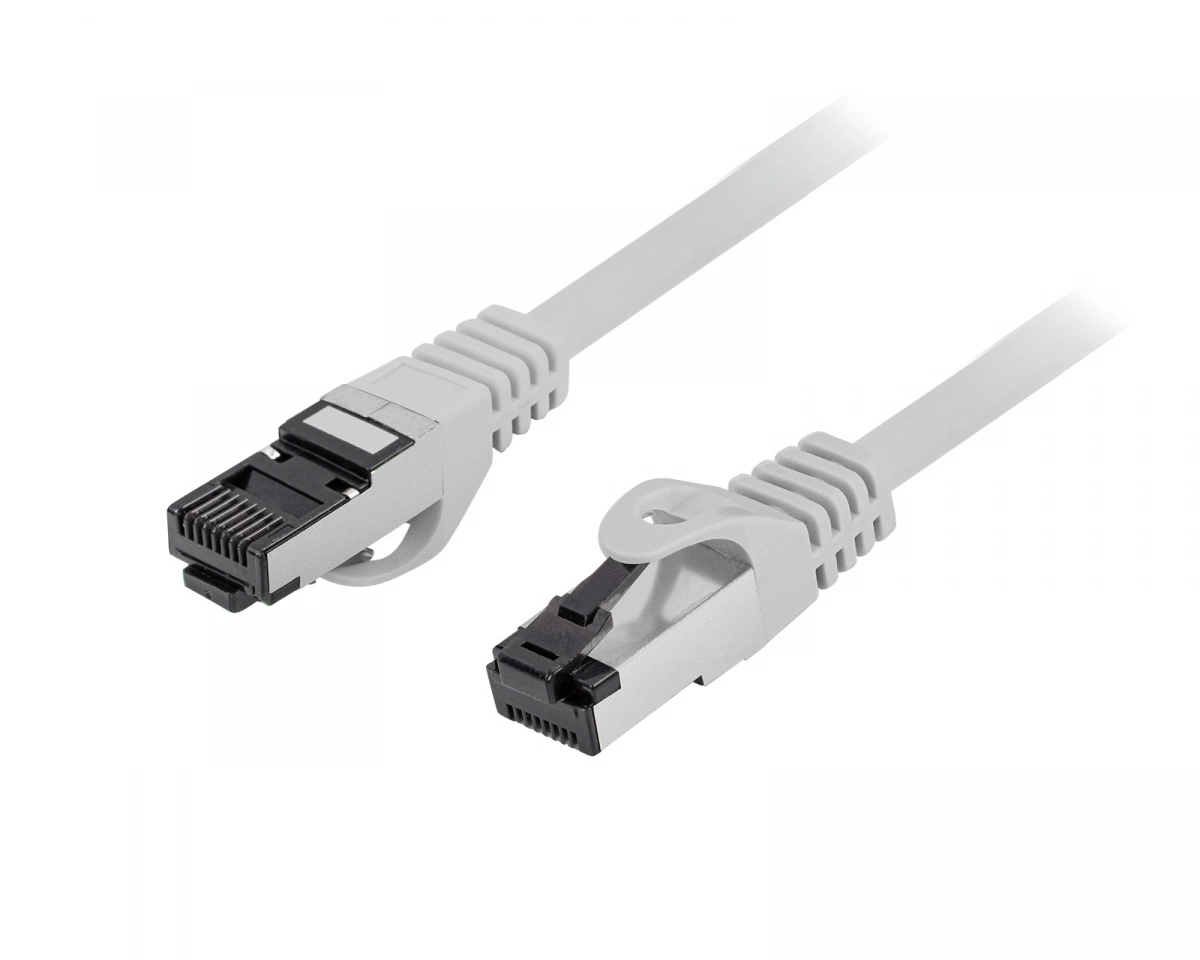 Lanberg patch cable - 50 cm - grey - Grå - 0.5m