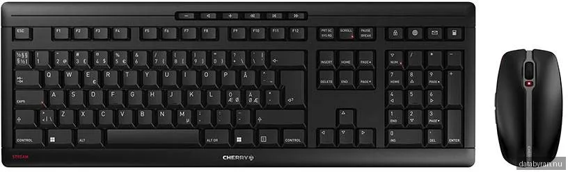 Cherry Stream Desktop Recharge - Svart