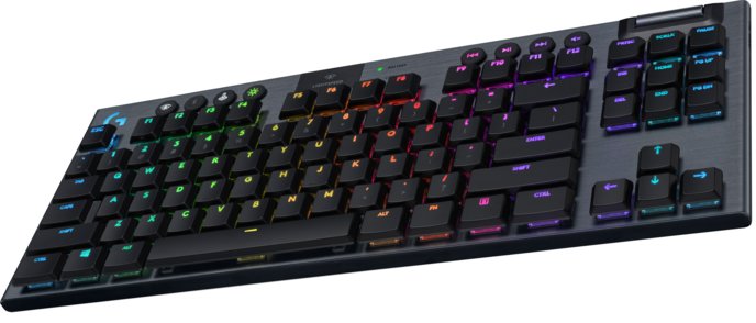 Logitech G915 Trådlöst RGB Gamingtangentbord TKL [GL Linear] - Carbon