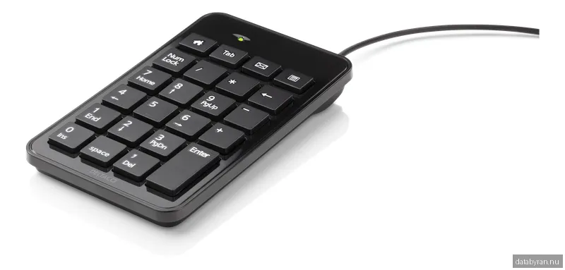 Deltaco TB-120 - Keypad USB black - Numpad - Svart