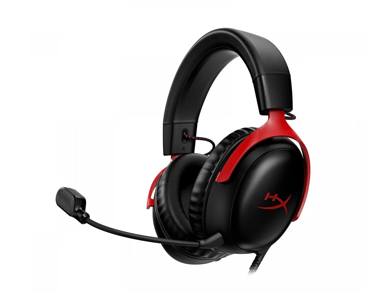 HyperX Cloud III - Svart/Röd