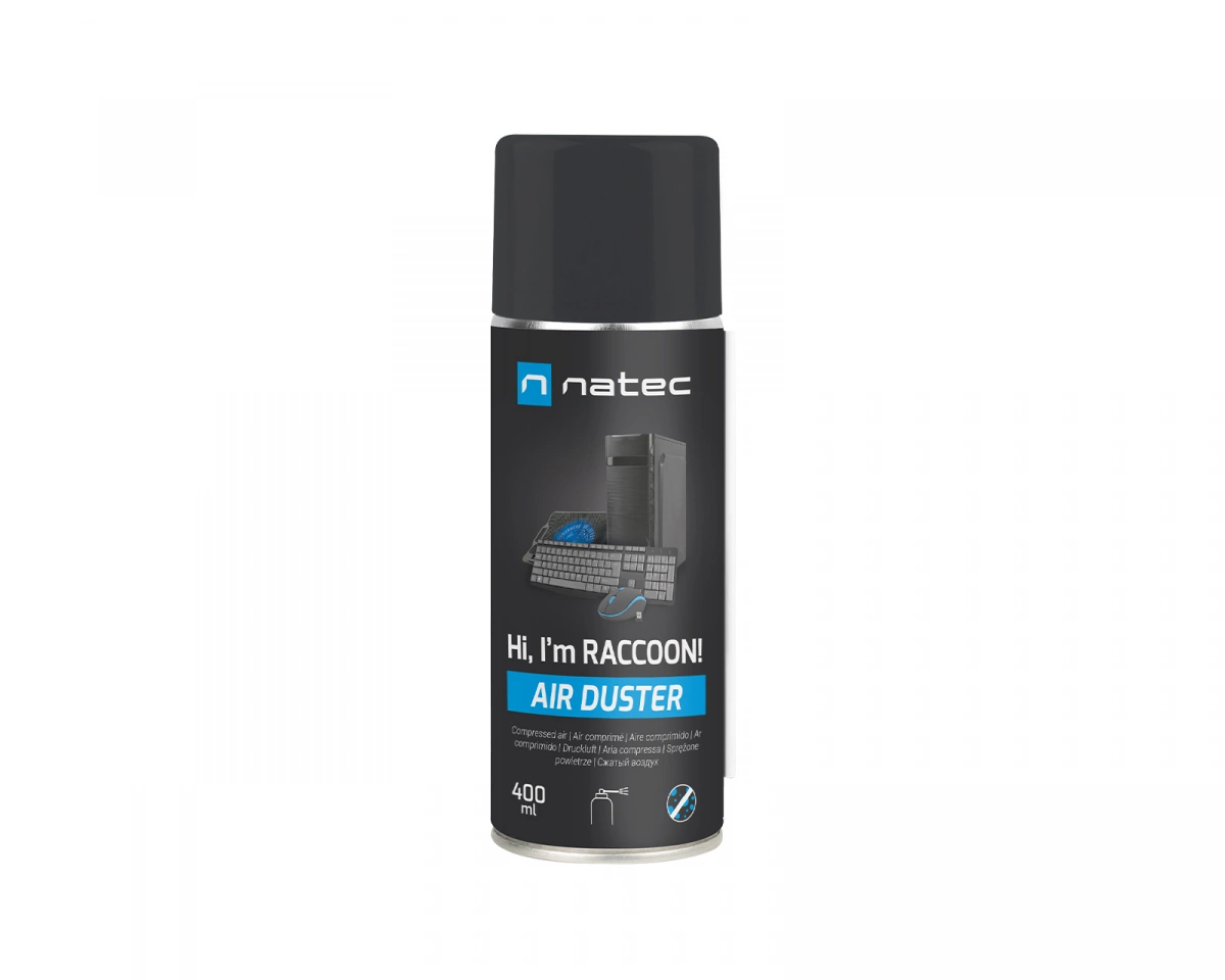 Natec RACCOON 400 - air duster - 400 ml