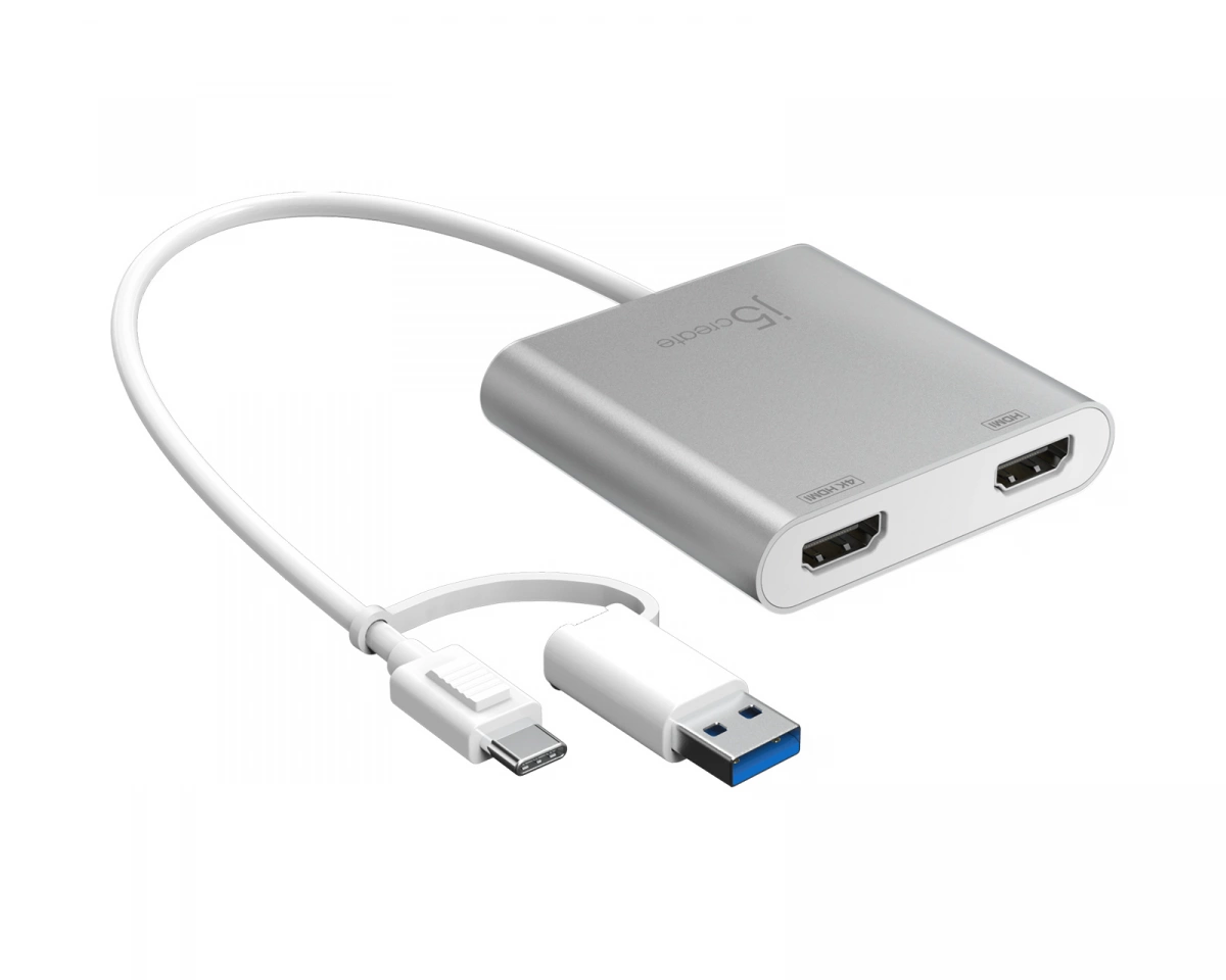 j5create USB-C to Dual HDMI - 20cm