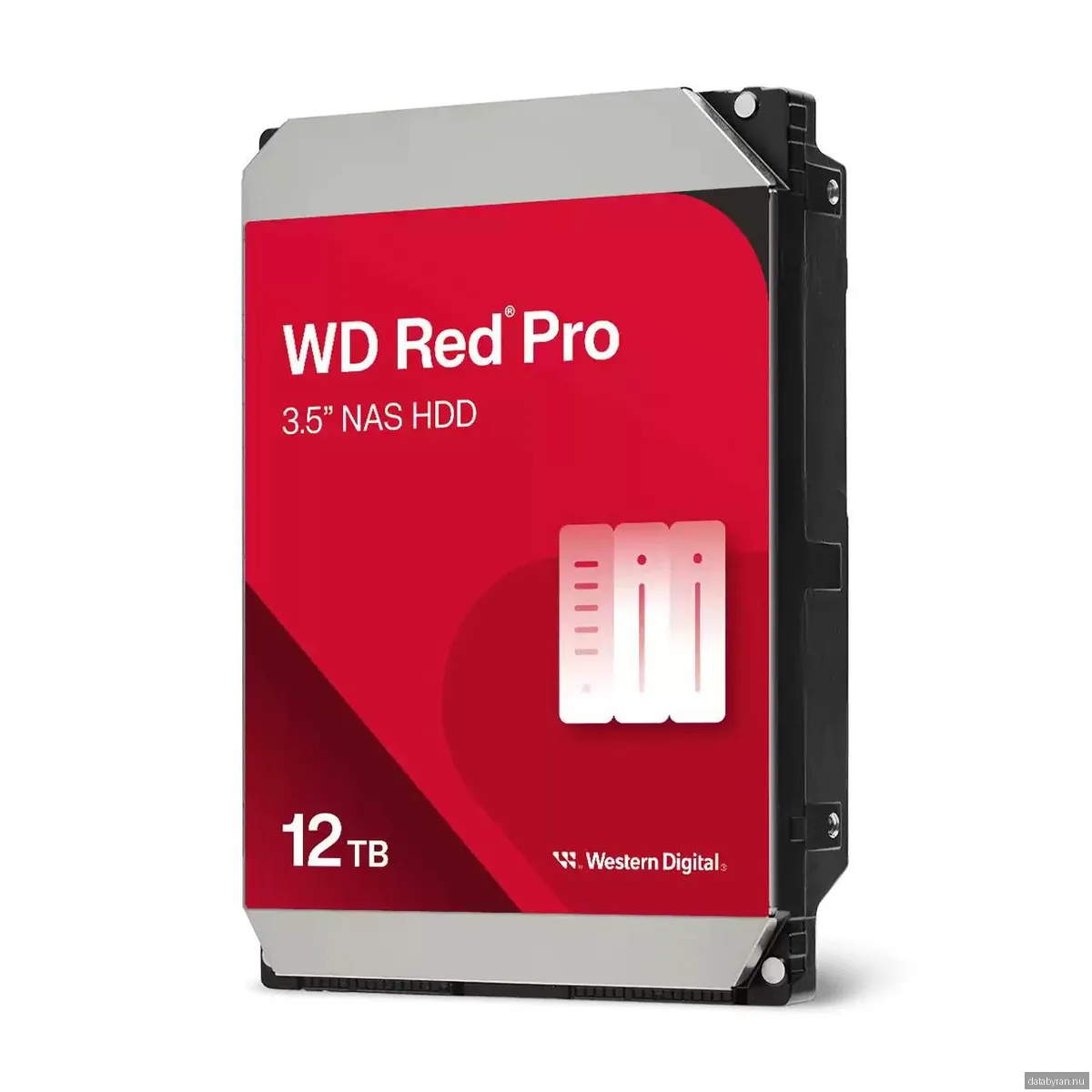 WD Red Pro - 12TB - Hårddisk - WD122KFBX - SATA-600 - 3,5"