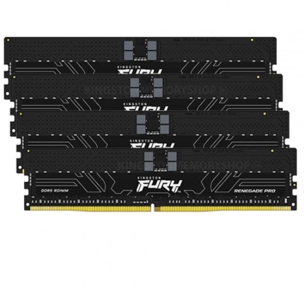 128 GB (4x32GB) DDR5-5600 Kingston FURY Renegade Pro CL36 ECC REG, XMP