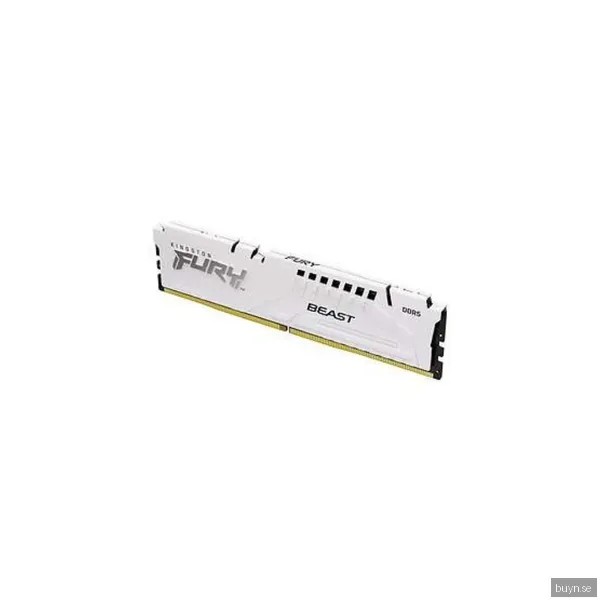 16 GB (1x16GB) DDR5-6000 Kingston FURY Beast White CL36, AMD EXPO - Vit