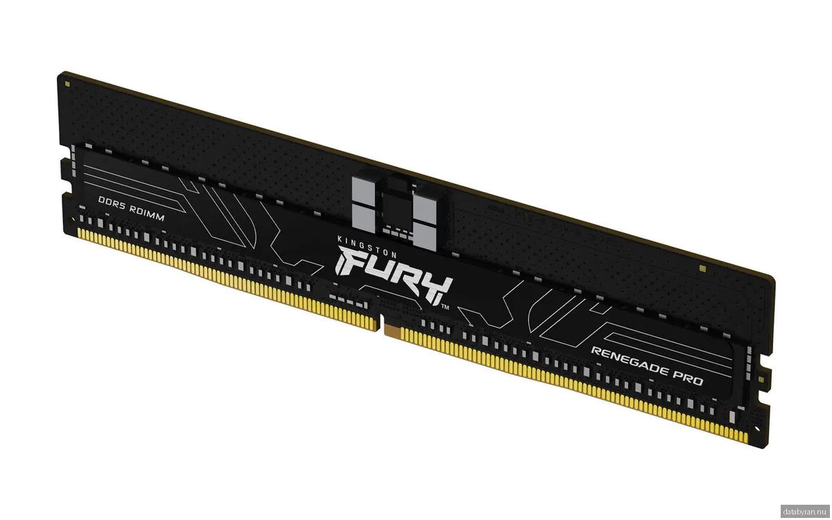 16 GB (1x16GB) DDR5-6400 Kingston FURY Renegade PRO CL32, AMD EXPO - Svart
