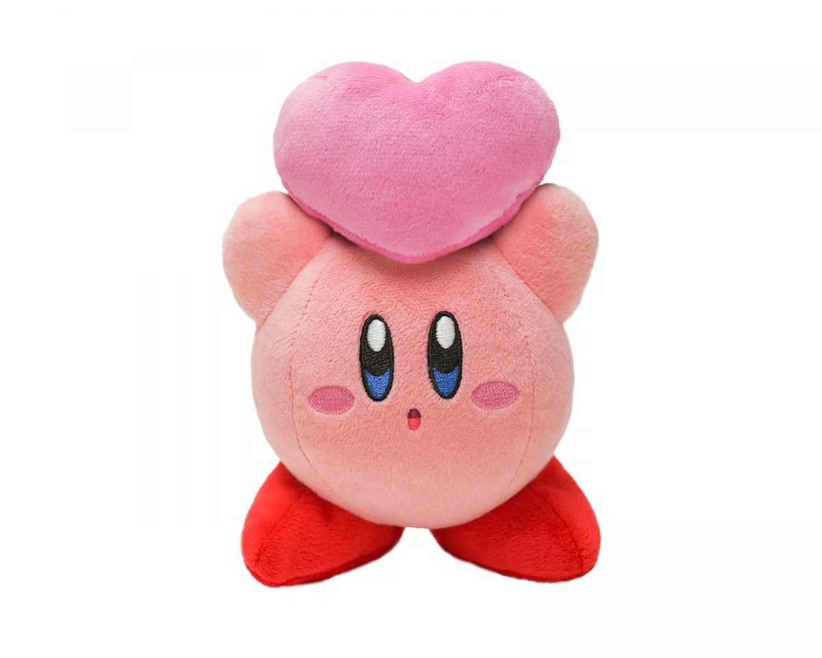 1UP - Kirby with Heart - Plysch